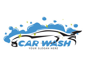 car wash logo vector 