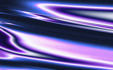 Abstract violet colorful space flow banner background template. Wave futuristic wallpaper.