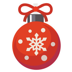 Christmas cute cartoon icons for cards, advertising, tags, sign, and symbol. Christmas ornament.