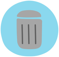 social media hand drawn icon