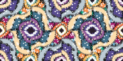 seamless ethnic pattern design.Geometric ethnic oriental ikat pattern traditional Design.Geometric ethnic oriental pattern traditional Design for background,carpet,clothing,wrapping,fabric,embroidery