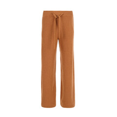 Brown women's casual tracksuit bottoms