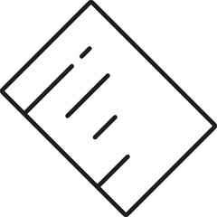 Aluminium metal brushed steel plate outline icon