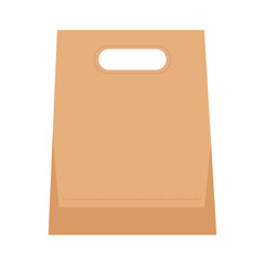 handle bag eco package mockup