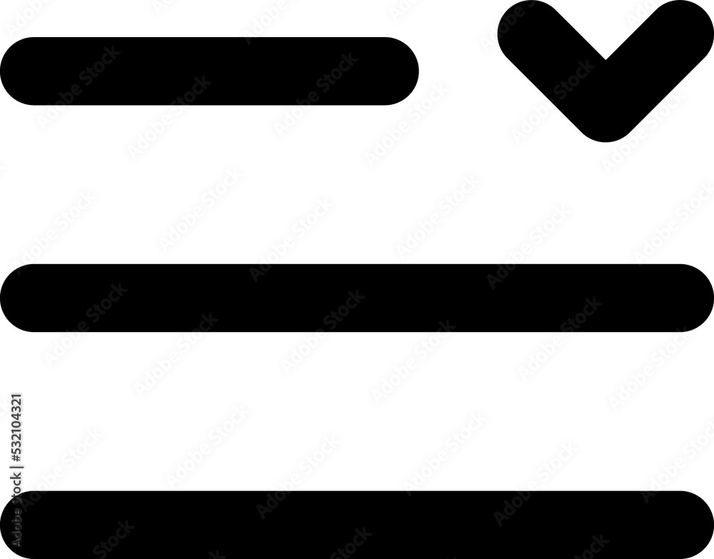 Poster Hamburger menu mobile navigation web button icon