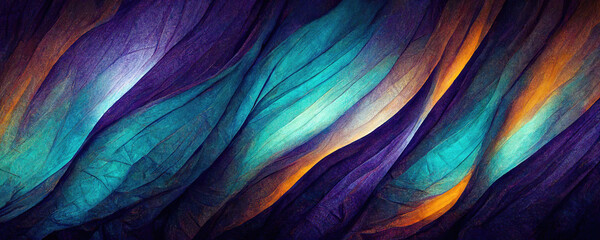 Panorama header with abstract organic lines as wallpaper - obrazy, fototapety, plakaty