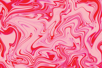 Vector Pink Marble Ink Texture. Abstract Background
