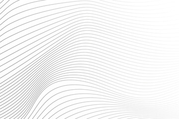 Wave Lines Pattern Abstract Background. Vector