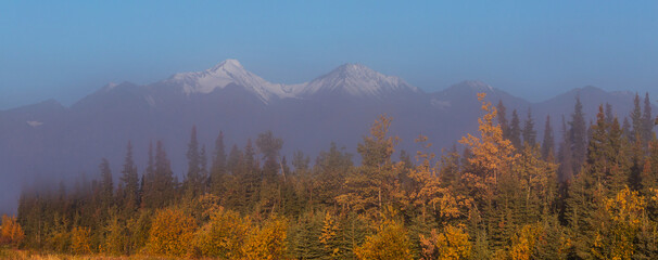 Autumn mountains