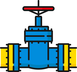Valve handwheel, pipe shutter gas and oil stoplock