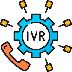 Interactive voice response phone receiver settings