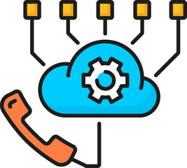 Interactive voice response application, color IVR