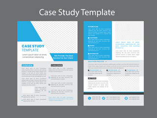 Case Study Template Design