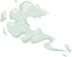 Steam or vapor, puff of gas air smoke burst cloud