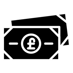 Fototapeta premium money pound icon