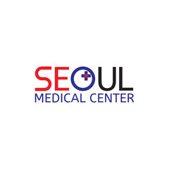 SEOUL medical center logo design vector