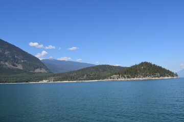 Fototapeta na wymiar View of British Columbia in Canada 