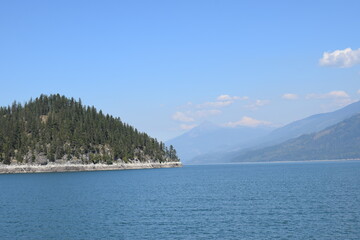 View of British Columbia in Canada 