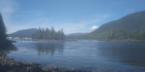 View of British Columbia in Canada 