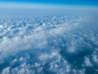 View of the clouds from above
