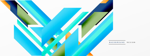 Dynamic lines background. Wallpaper for concept of AI technology, blockchain, communication, 5G, science, business and technology