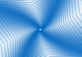 Geomatric vector background Pattern in blue.