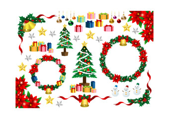 クリスマスアイコンセット