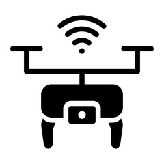 drone glyph icon