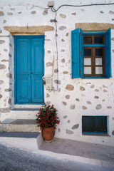 Fototapeta na wymiar Architektura w Greckich miasteczkach