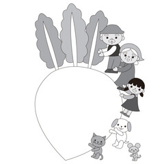 おおきなかぶ　ロシアの民話