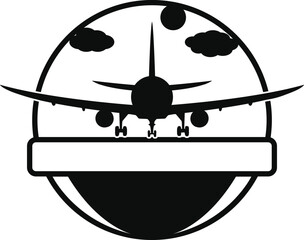 Aircraft Silhouette Vector