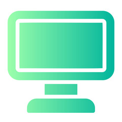 computer gradient icon