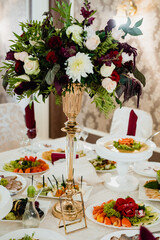 wedding table setting