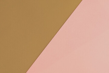 Paper planes skincare or jewellery product template background. Shades of pink and brown. 