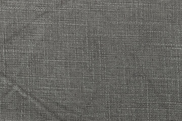 Gray fabric textile. Texture background. Close up.