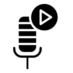 play podcast icon