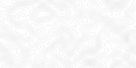 Topographic map background. silver line topography maount map contour background, geographic grid. Abstract vector illustration.