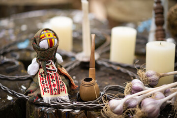 Ukrainian traditional motanka doll