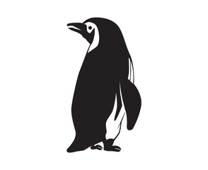 Naklejka premium penguin illustration