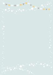 귀여운 그래픽 프레임_frame_i-13. 가렌드