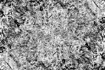 Scattered heavy grunge texture on a white surface