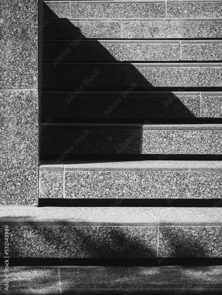 Poster stairs step architecture details shade shadow abstract background