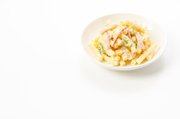 美味しそうなマカロニサラダ