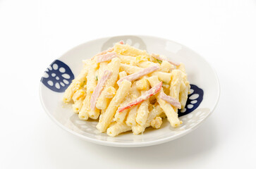 美味しそうなマカロニサラダ