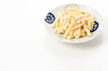 美味しそうなマカロニサラダ