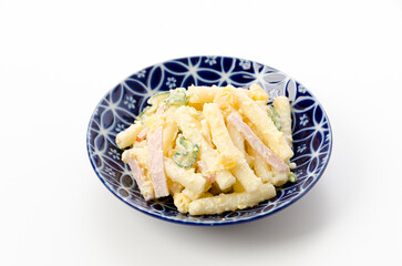 美味しそうなマカロニサラダ