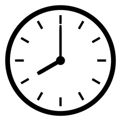 Uhr Icon zeigt 8 oder 20 Uhr - Anzeige von Uhrzeit, Beginn oder Weckzeit