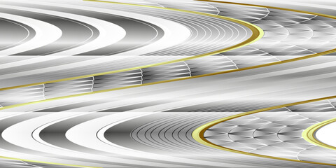 Luxury silver gold background