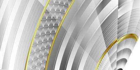Fototapeta premium Luxury silver gold background