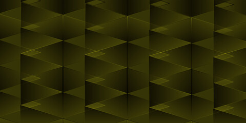 Abstract yellow black triangle background